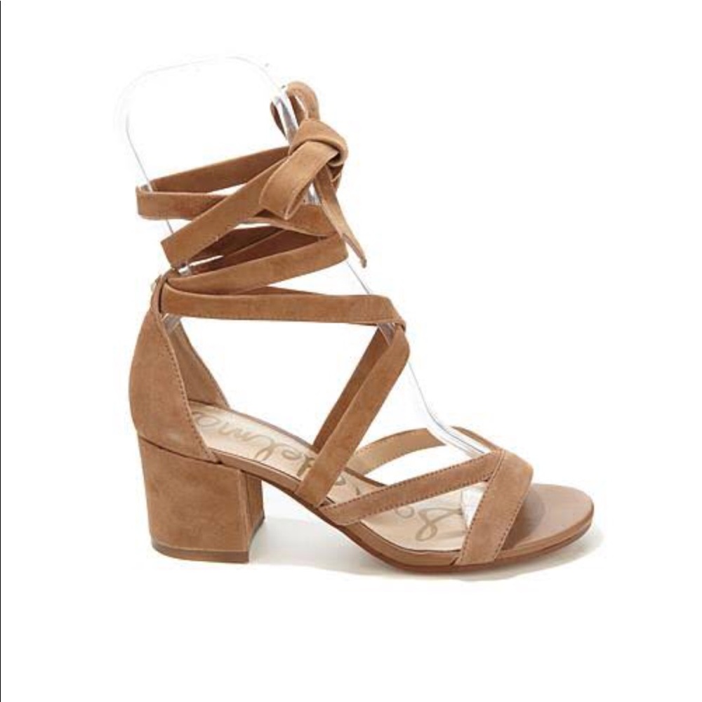 Steve Madden Brown Suede 8M Wrap Sandals